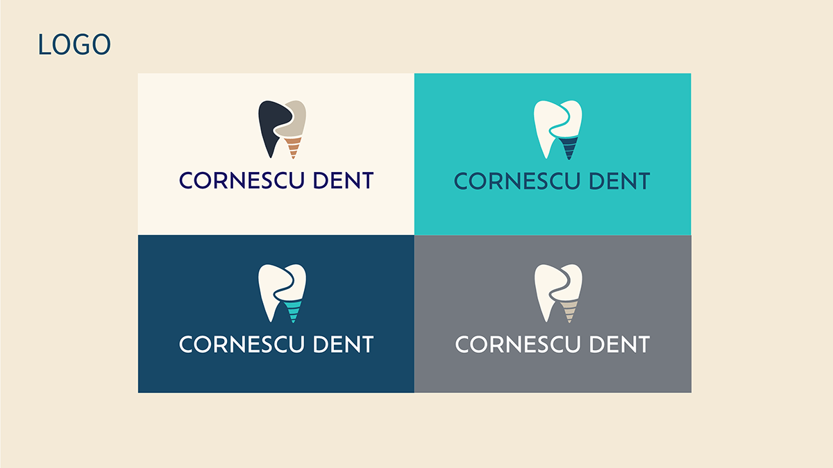 brand identity brend brending Dental Logo graphic design  logo Logo Design portfolio typography  