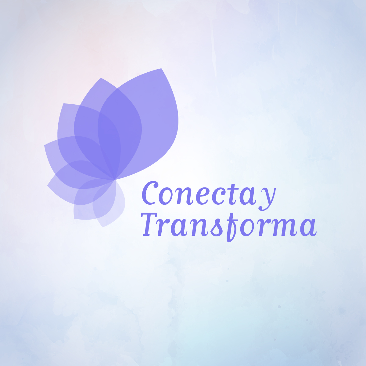 Logotipo logo conecta transforma pineal diseño grafico