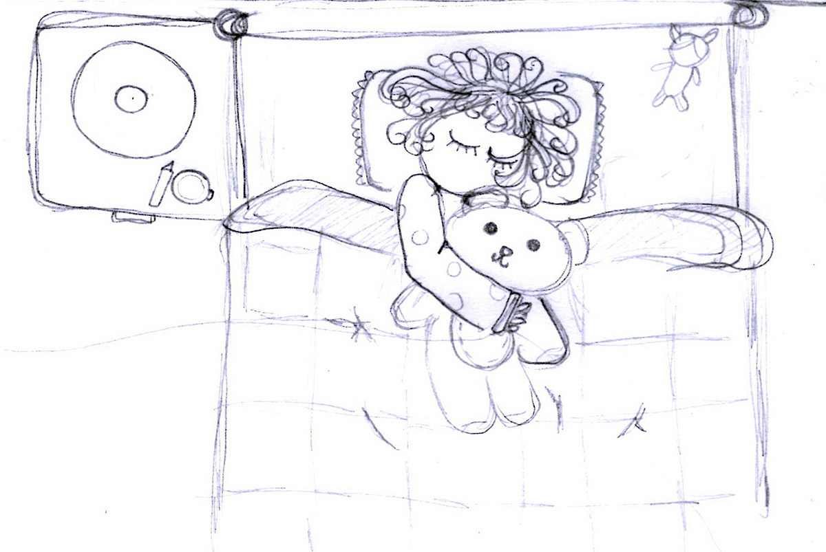 fate  girl boy romance red string Love love story sleeping snow sleep Illustrator