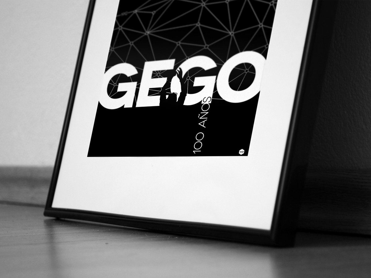 Gego poster design NEOLROND3 art