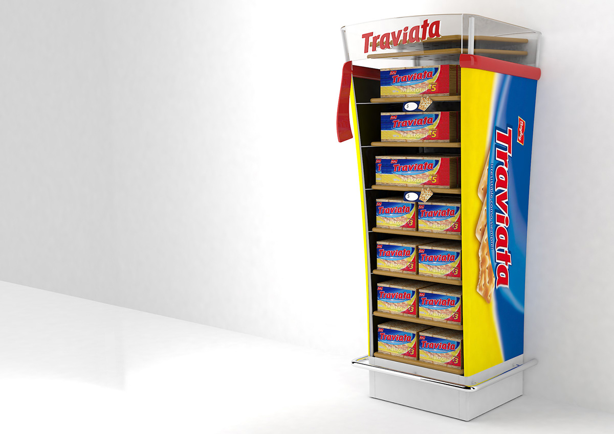 pop Point of Purchase stand design