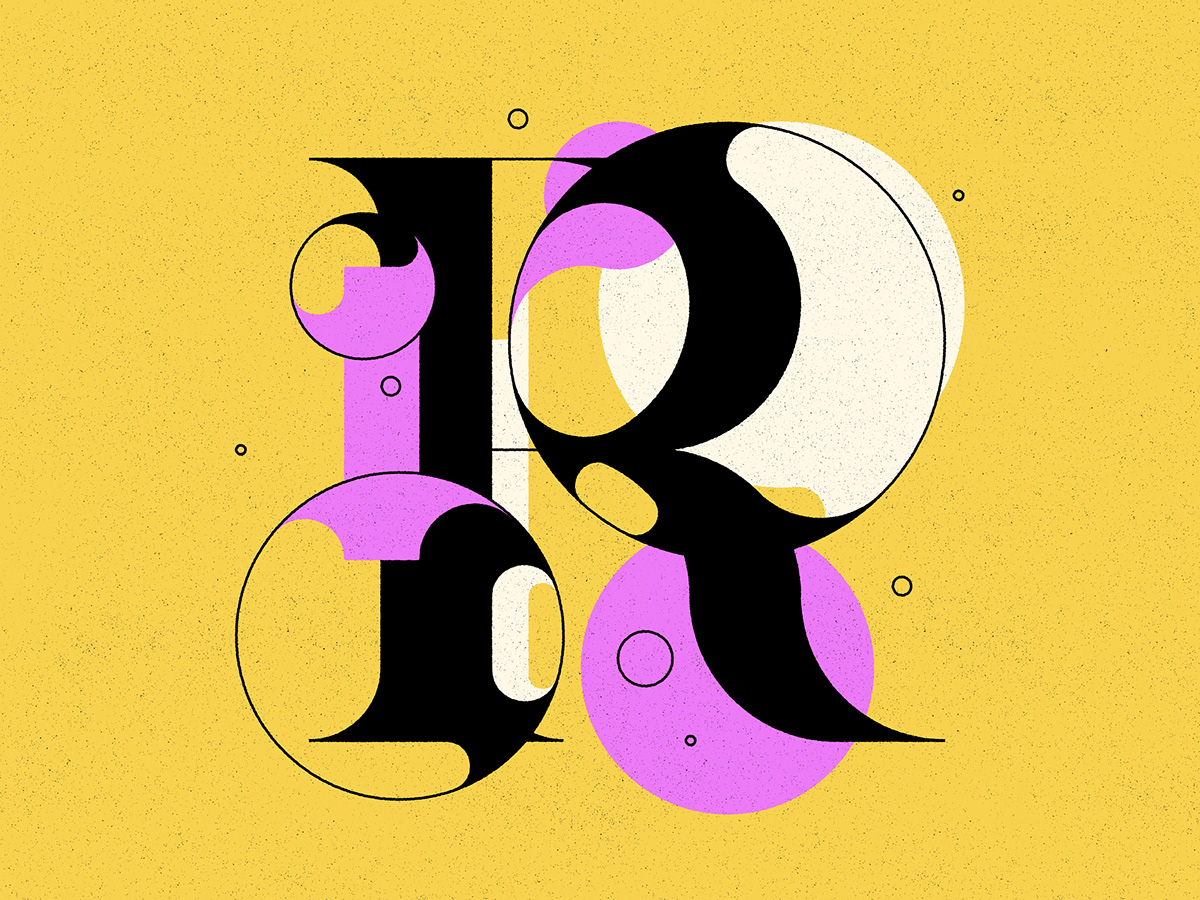 36daysoftype abstract bubble typography bubbles colours elegant refraction type typography   alphabet