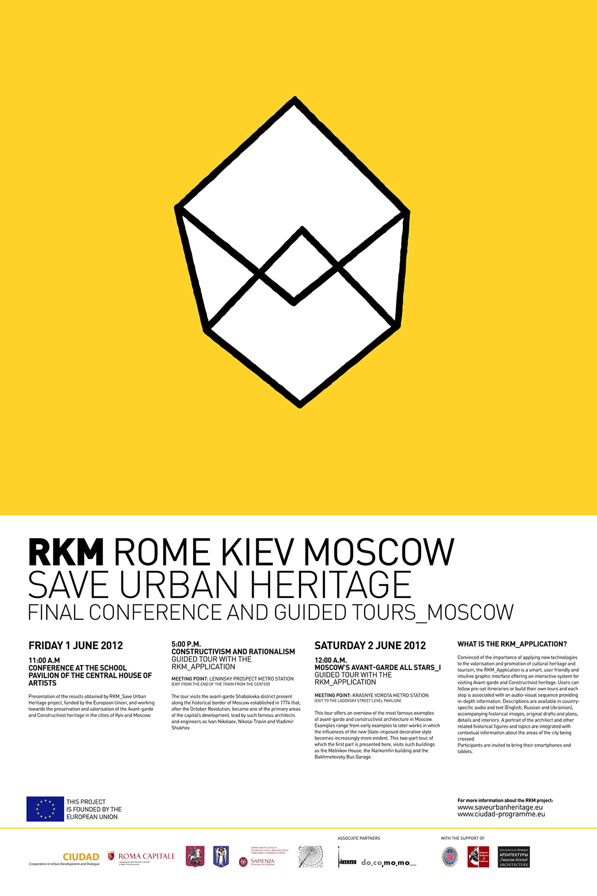 pattern postcards Urban Heritage petition poster logo RKM