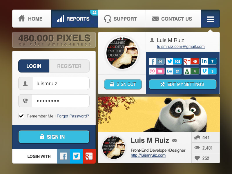 dribbble  luismruiz UI  UX  web design  app  mobile  design