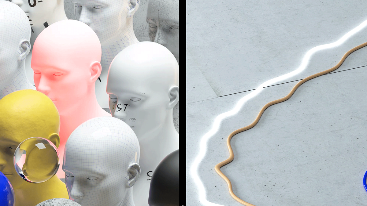 adidas animation  3D Street Urban surreal art design after effects adobe