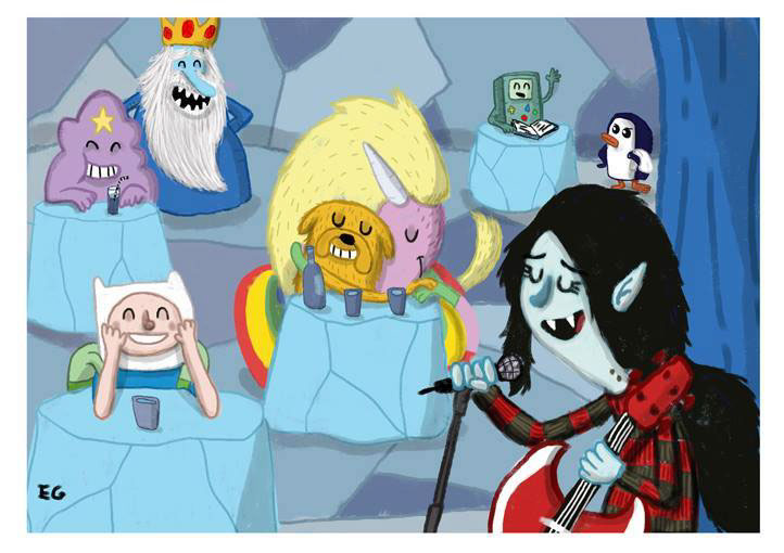 marceline Adventure Time HORA DE AVENTURA vampiro
