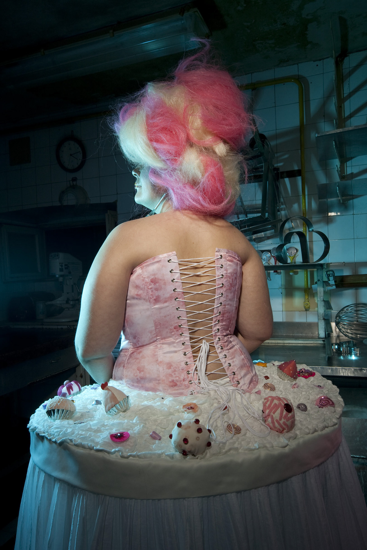 sweet venuses sweet sugar cake cupcake muffin rose pink gyongyver trapp  venus diploma eat Hungry fat curly