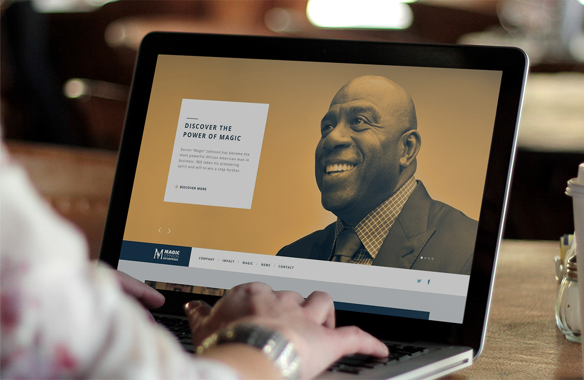 magicjohnson Website design Responsive