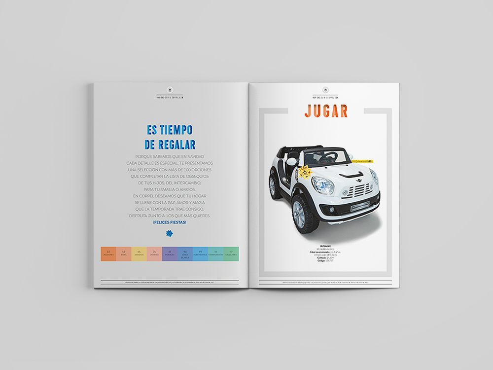 design magazine editorial navidad brand tipografia