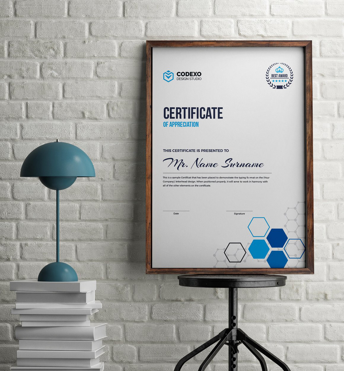 achievement Appreciation award background Bond border certificate Completion COUPON diploma