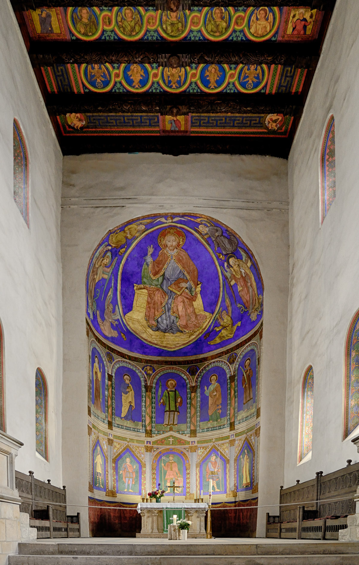 Adobe Portfolio church kirche Romanesque romanische ottonian Gernrode Harz Deutschland germany