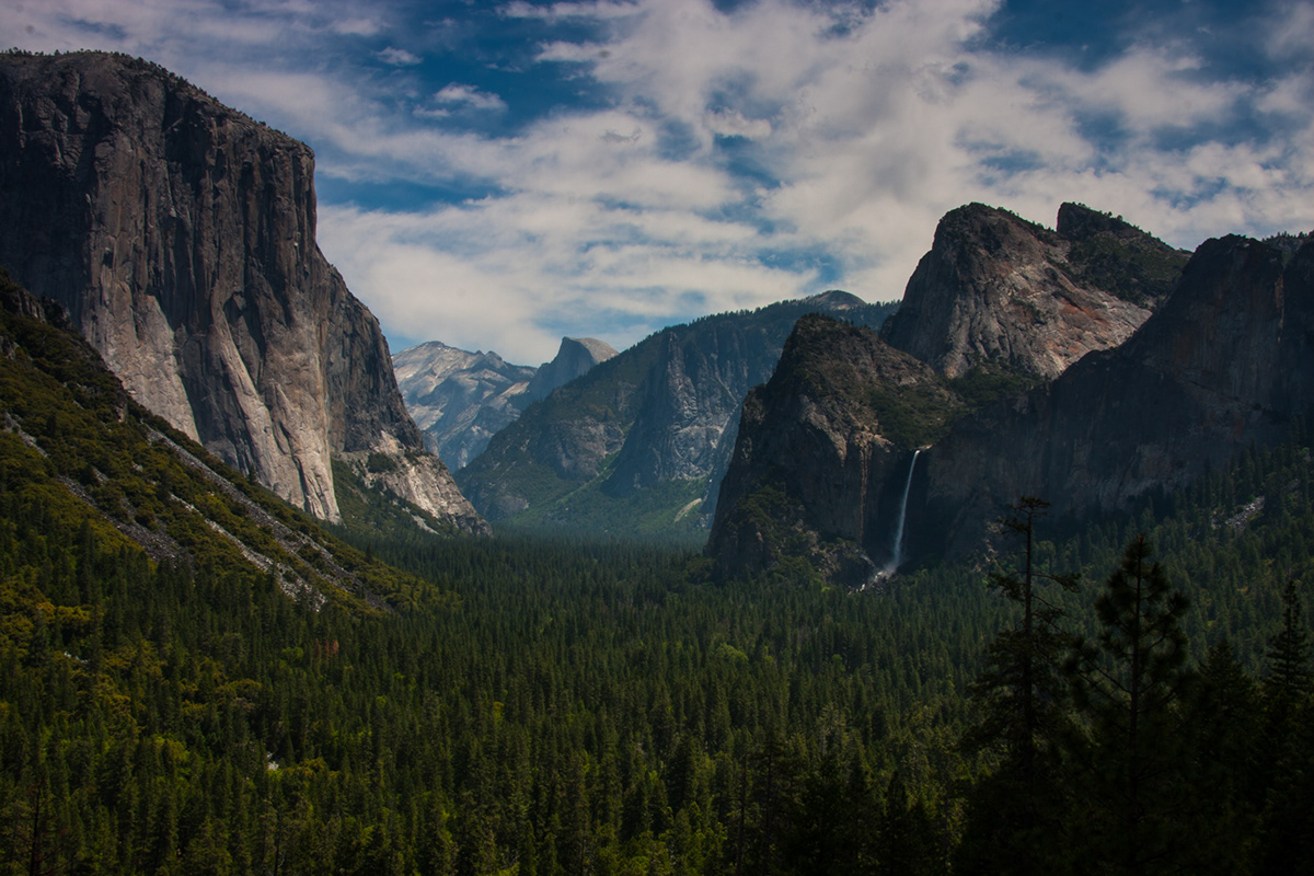 yosemite National Park usa California Landscape spring water waterfall river rock Outdoor forest