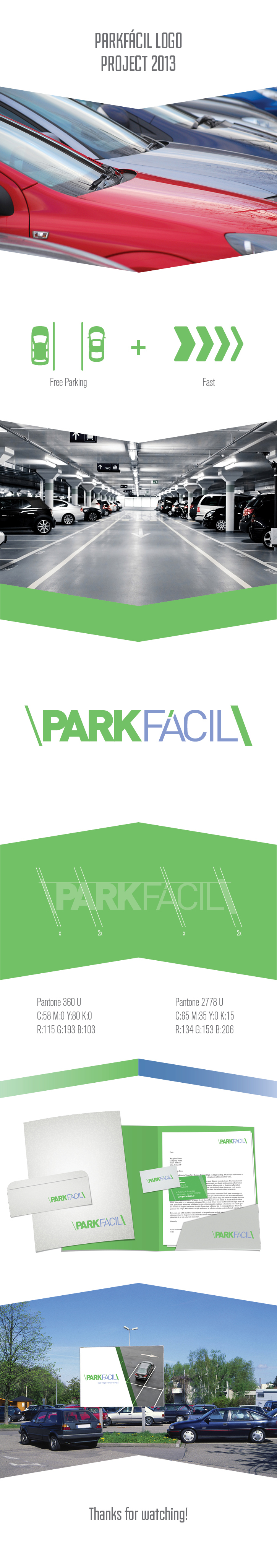 parking car logo brand Logotype