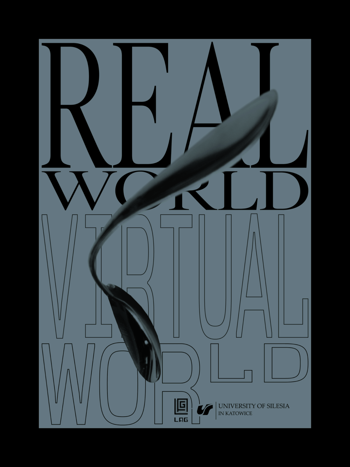 poland real world virtual world virtual type spoon matrix poster Poster Design motion
