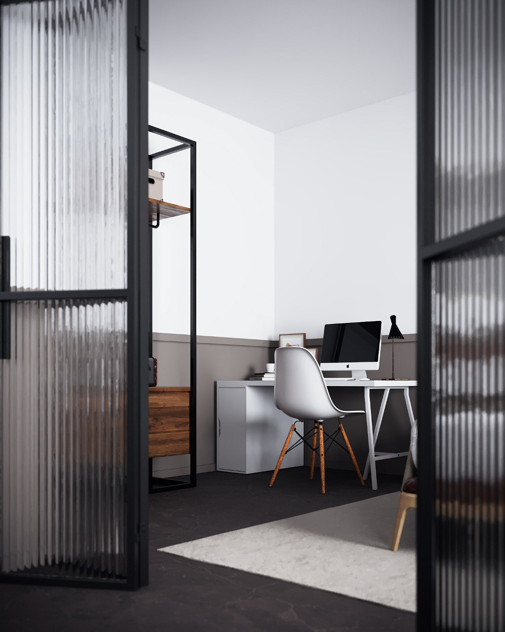 3D architecture casa decor Dormitorio indoor interior design  lightroom Photography  Render