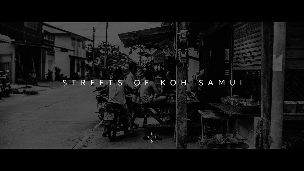 Koh Samui streets thaïlande Travel exploring