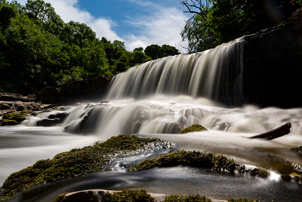 long exposure neutral density waterfall yorkshire