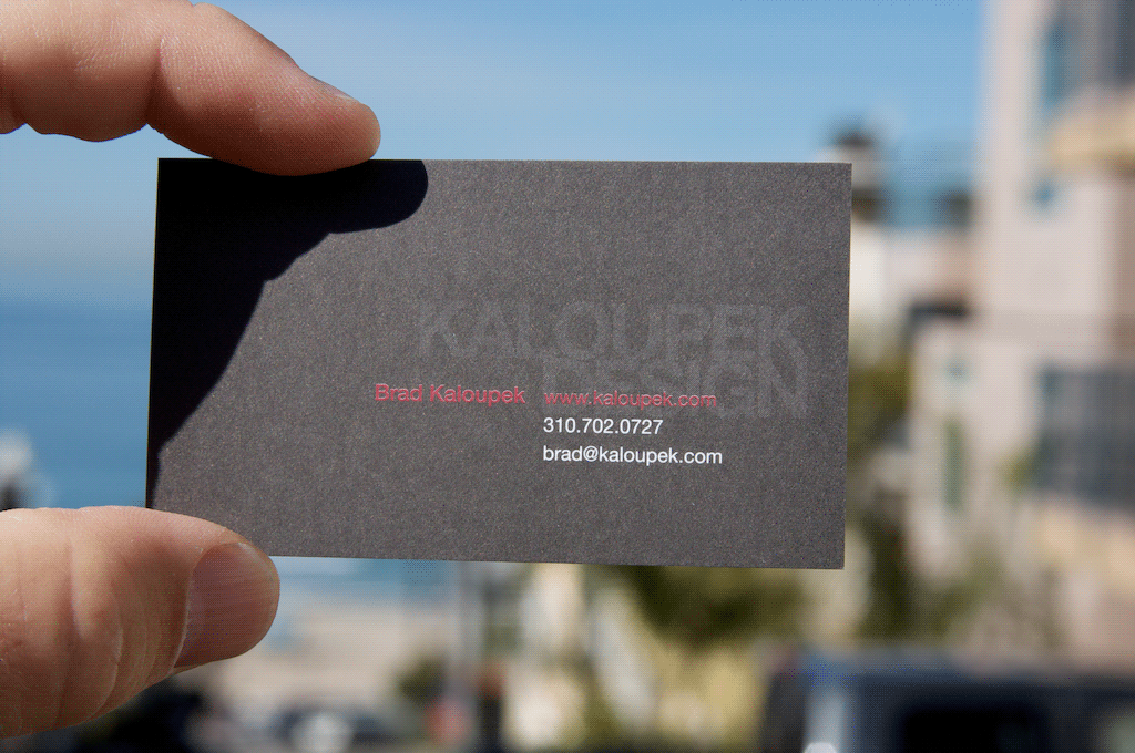 Business Cards kaloupek design