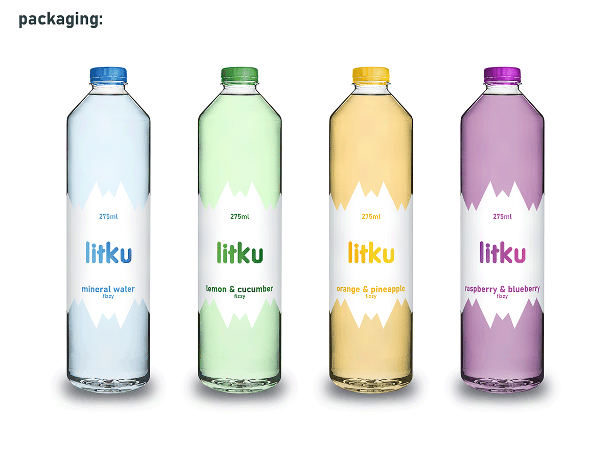beveragesz branding  juice logo Logotype Packaging water
