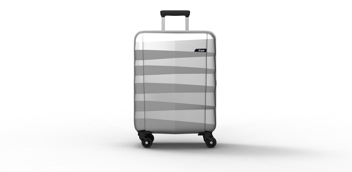 3D bags concept hardcase industrial design  keyshot luggage polycarbonate product design  travelbag