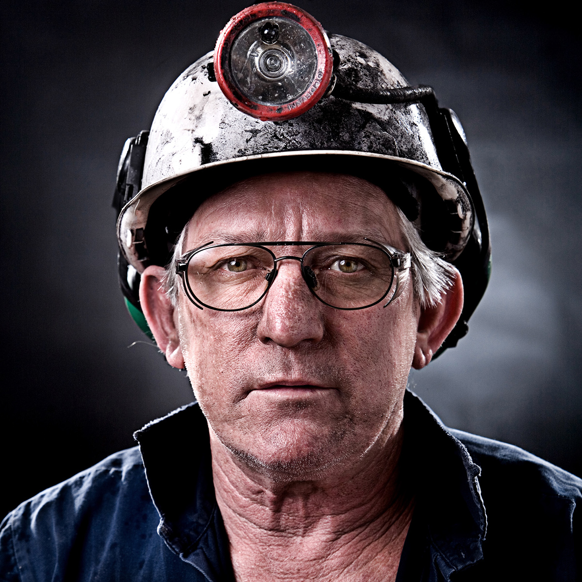 Coal Mining portraits studio