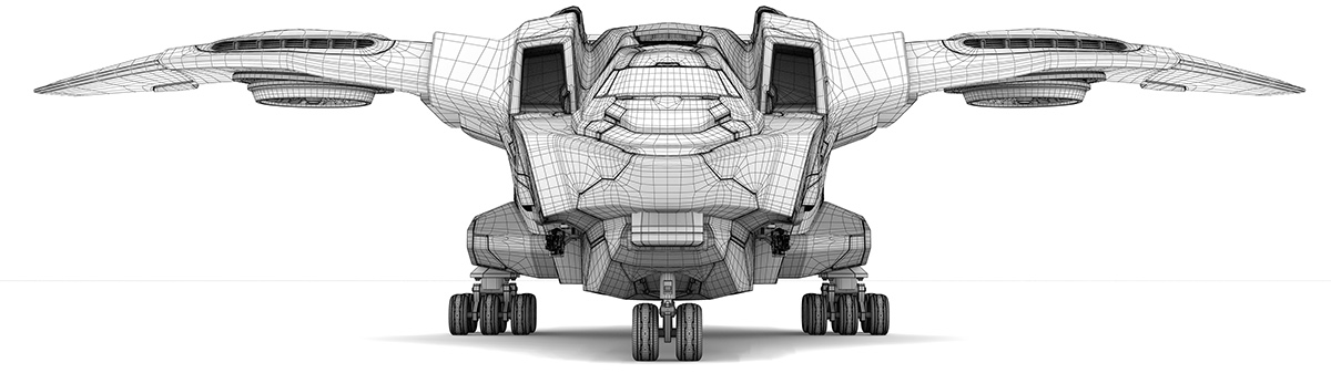 Aircraft plane Military FUTURISM vfx Maya vray V-ray Mari nuke texturing design future rendering