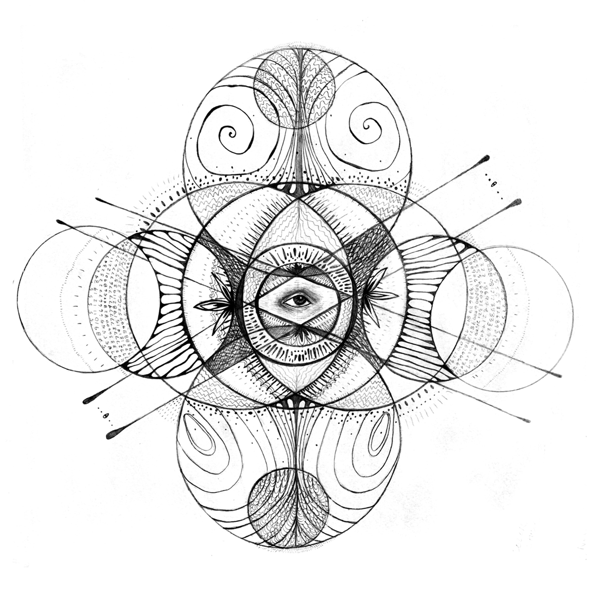 sacred geometry Mandala eye third eye spiritual Nature floral pattern texture dimension sacred vessel temple cannabis universe