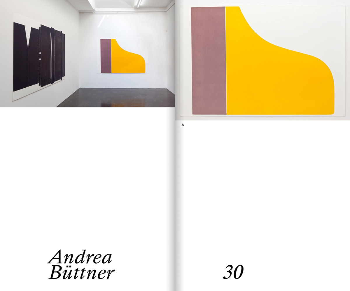 art book Galery print visual identity