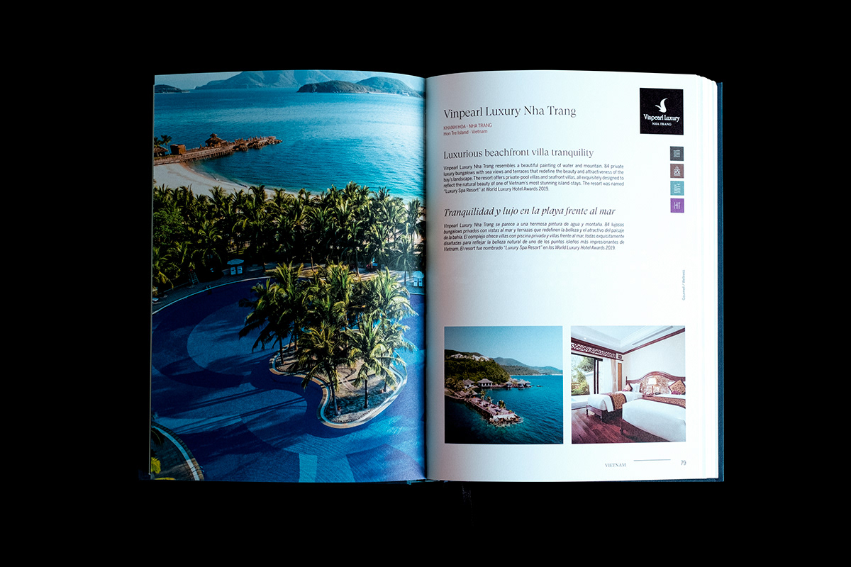 app book brand design digital hotel Web visual identity