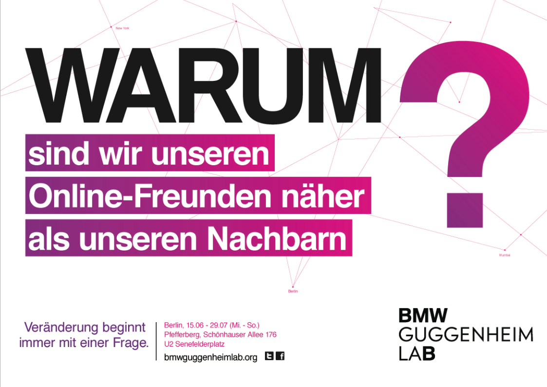 BMW  GUGGENHEIM  lab  Berlin
