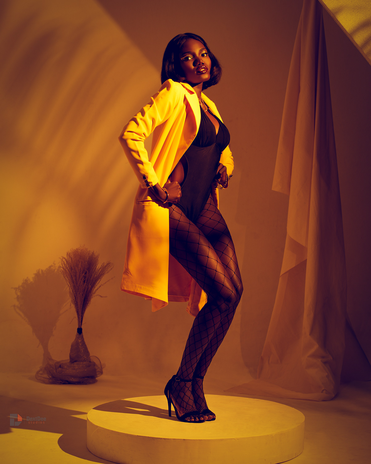 DextDee Studios Ghana studio Posed jacket Fashion 