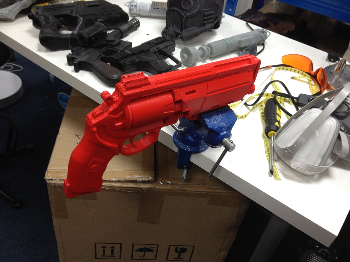 Cosplay props Gaming destiny Solidworks mechanical timelapse
