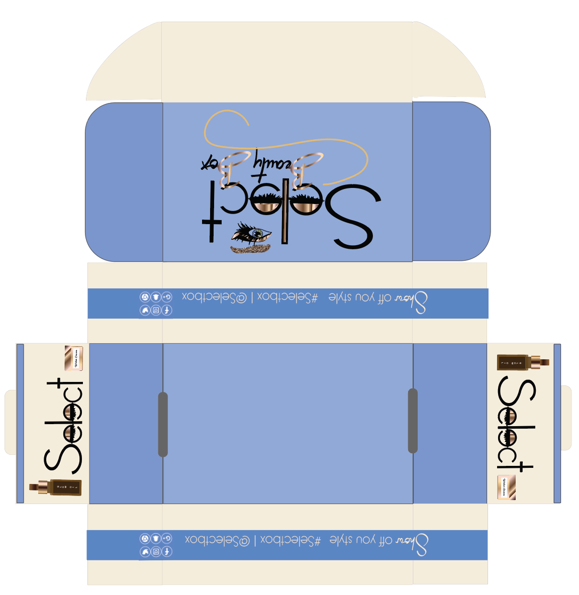 fullsail GRDS2019 GRDS subscriptionbox Packaging beauty logo makeup