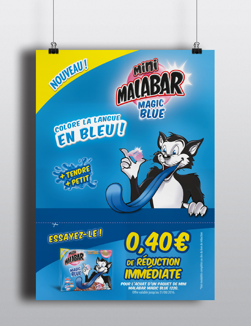 graphic design  posters photoshop Illustrator Côte d'Or LU malabar