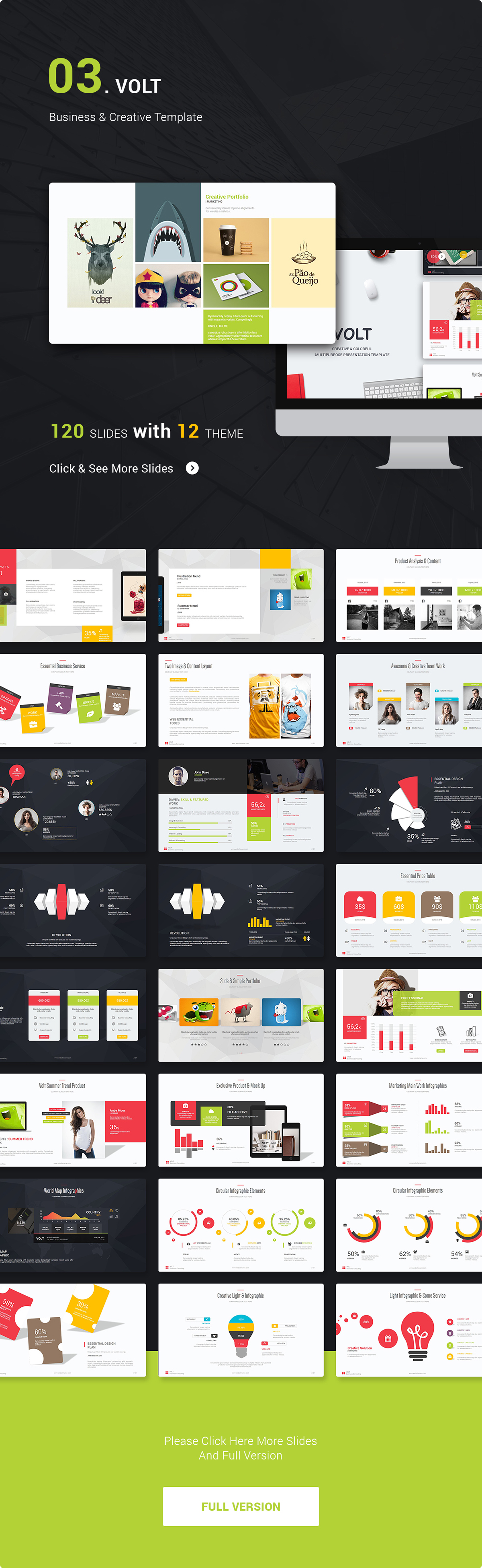 Powerpoint presentation creative infographic elements simplesmart template Theme design