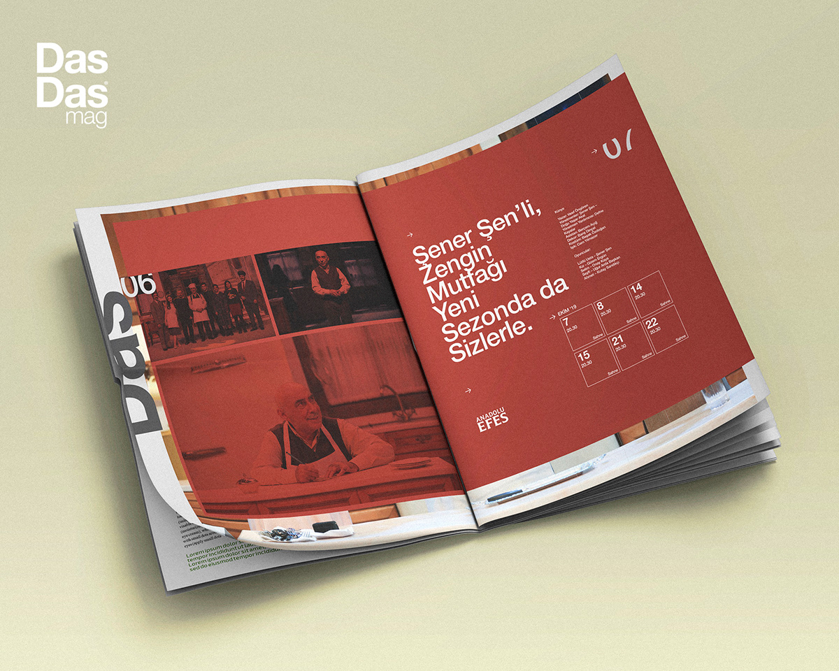 Behance design graphic design  Layout magazine newsletter print typography  