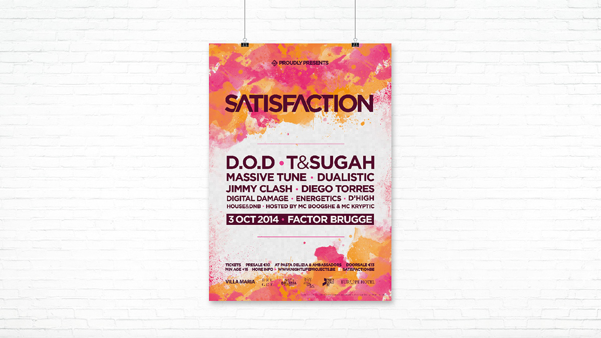 SatisfAction brugge entrepôt Event house drum&bass