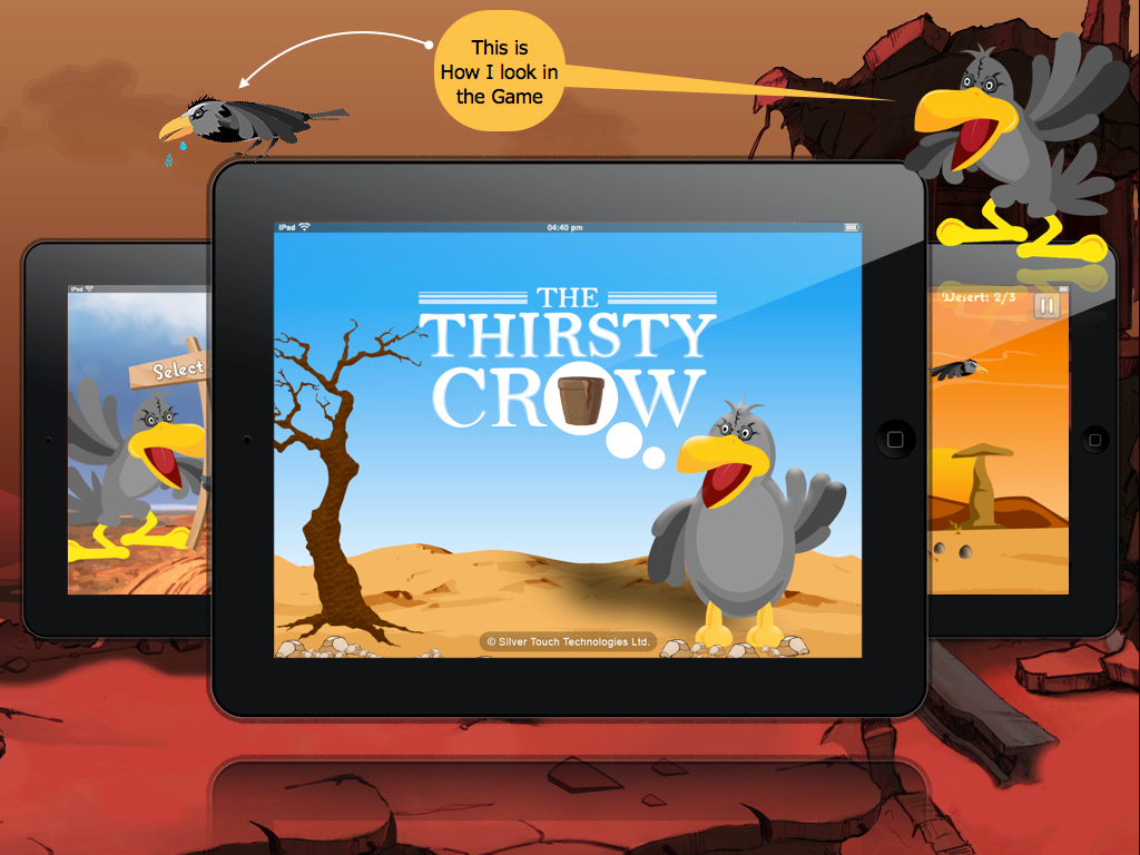 The Thirsty Crow iOS Game