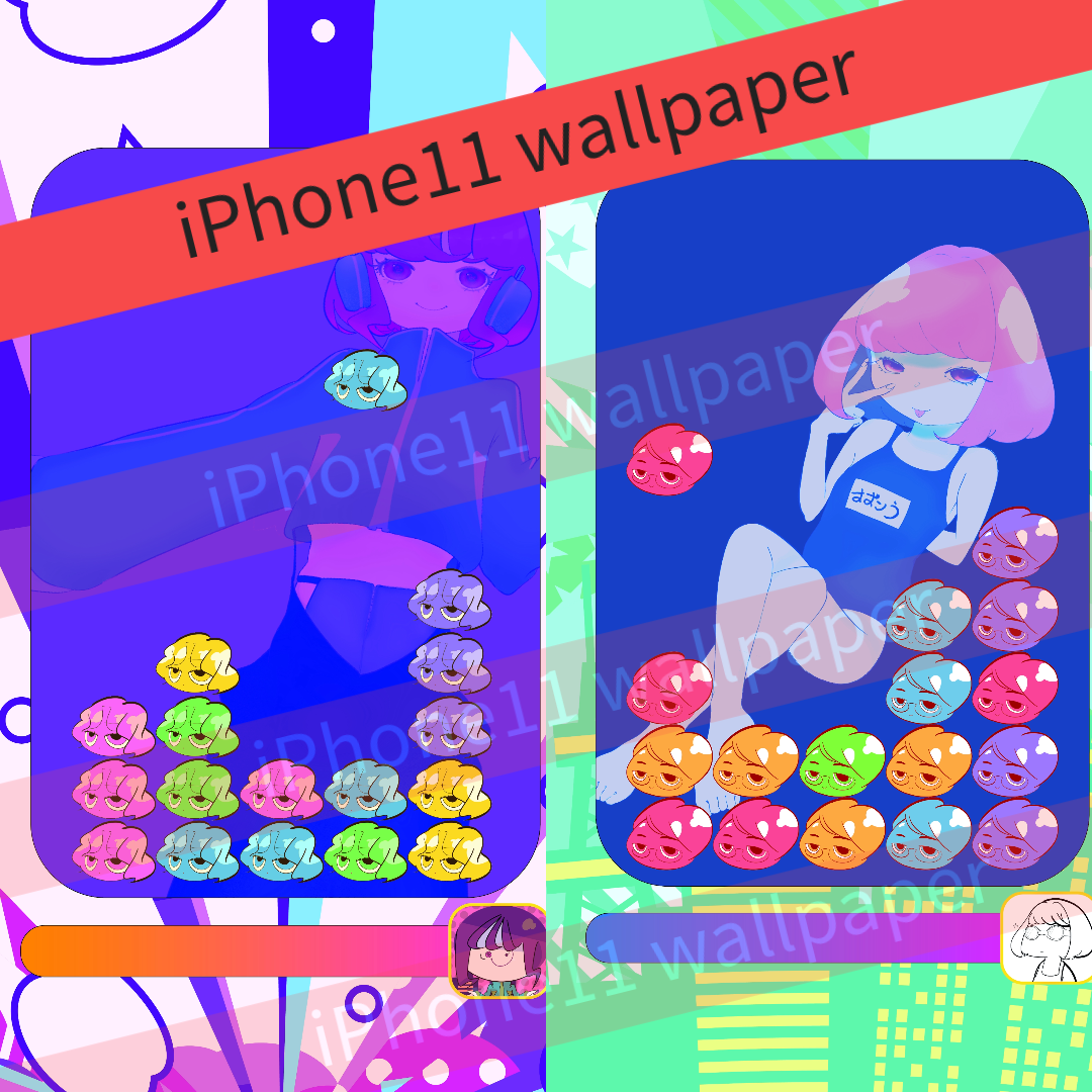 wallpaper iphone wallpaper Original vtuber Illustrator gamecharacters