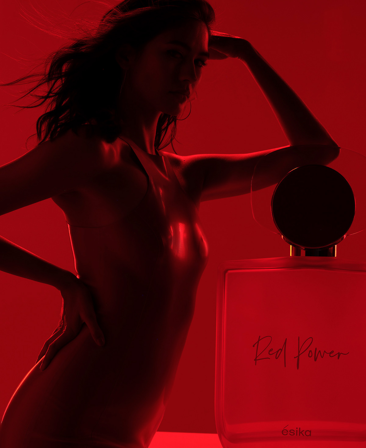 beauty empowerment female feminism Fragrance perfume power red strength women