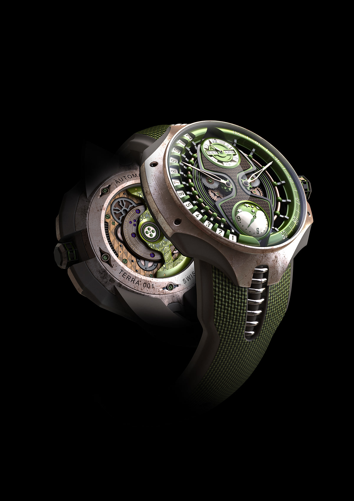 3dsmax accessorize design design horology industrial design  luxury product design  timepieces vray watch design