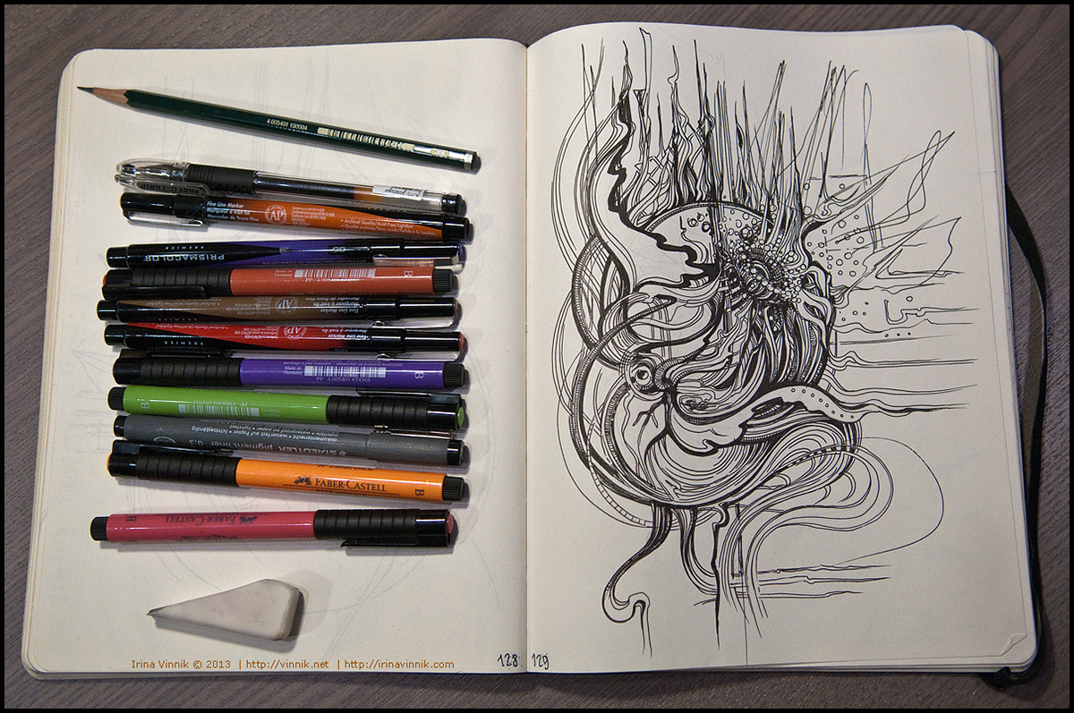 sketch sketchbook Art journal moleskine
