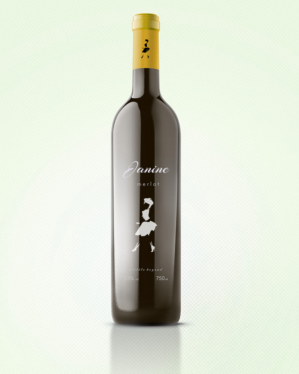 digital Mockup wine Packaging