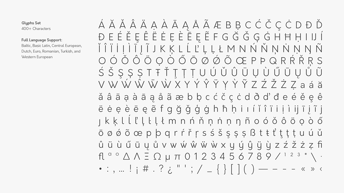 Orkney Typeface grotesque geometric open source free