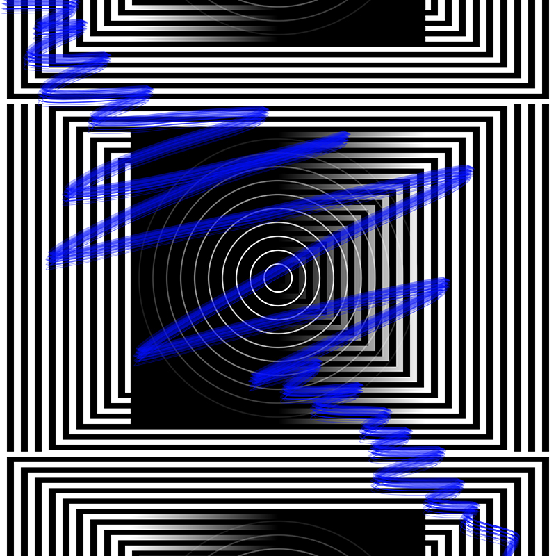 digital geometry Minimalism abstract Playful graphic design 