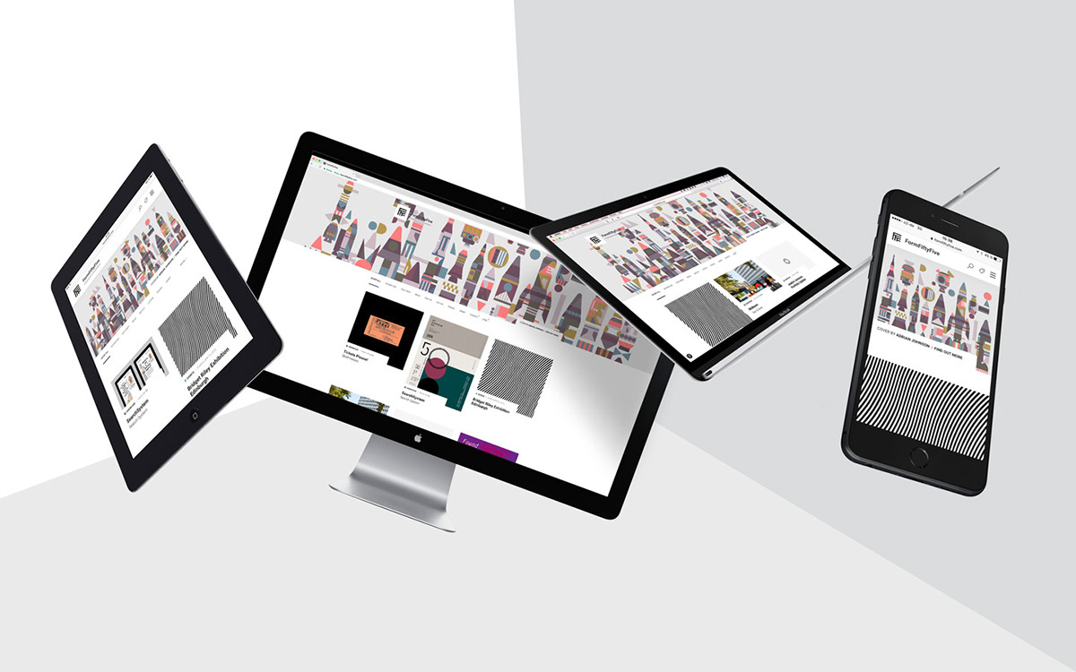 Adobe Portfolio Webdesign branding  Blog design
