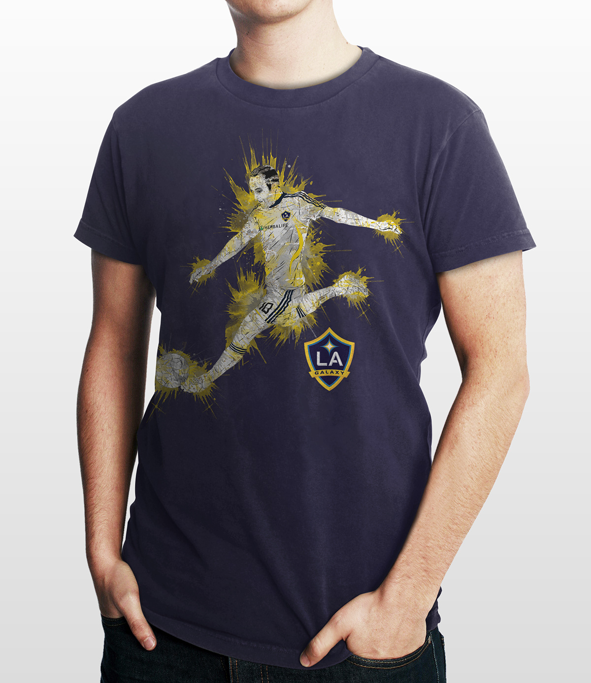 landon donovan league soccer la galaxy sports mls Major League asher alpay apparel t-shirt