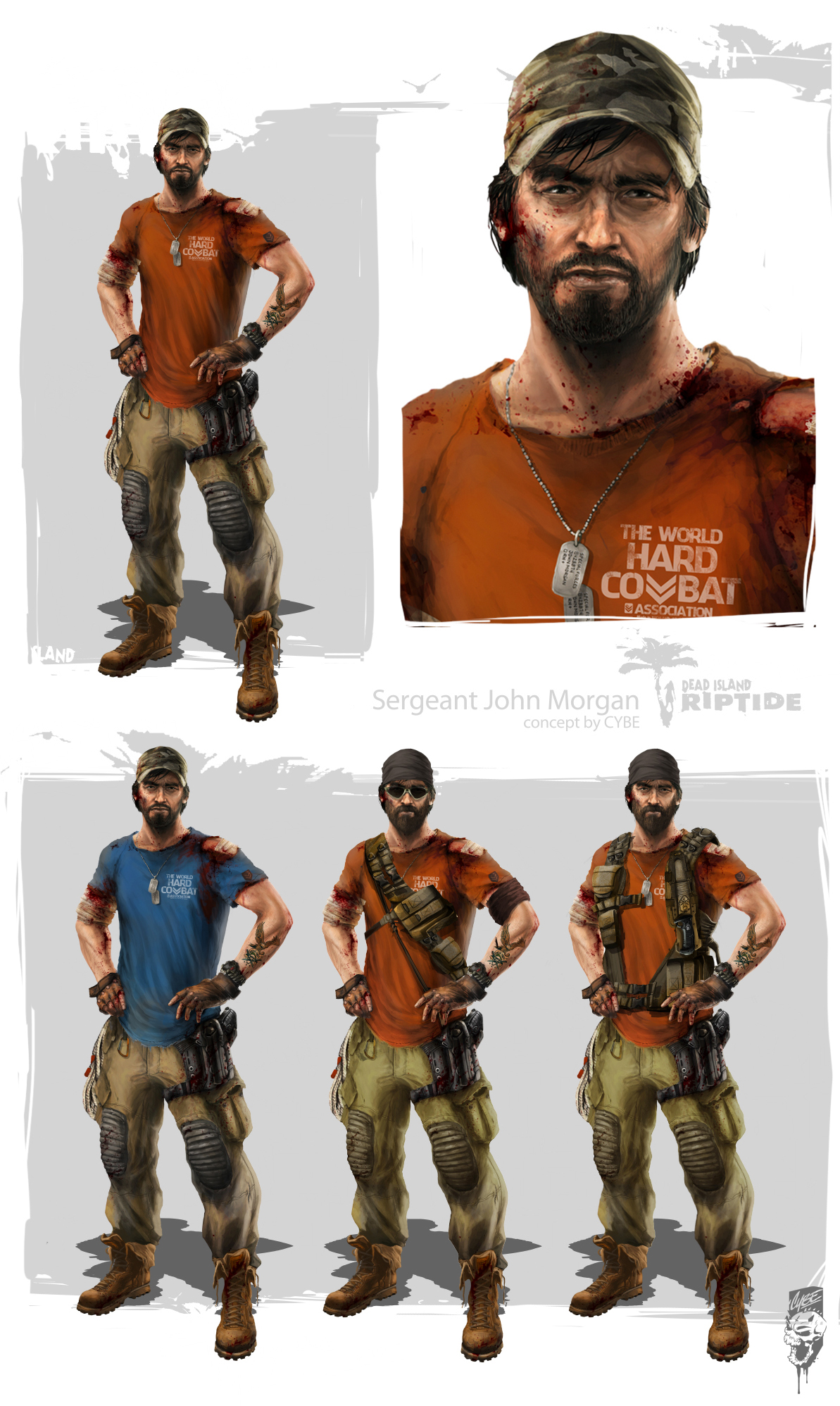 DEAD ISLAND RIPTIDE CONCEPT ARTS on Behance