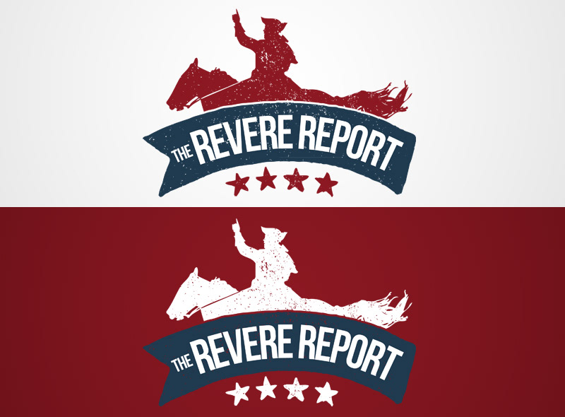 revere report logo Illustrator