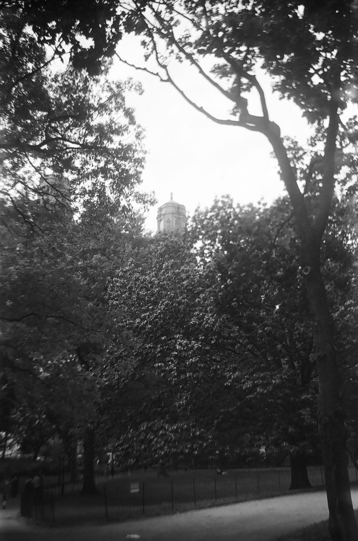 Black&white New York camera summer